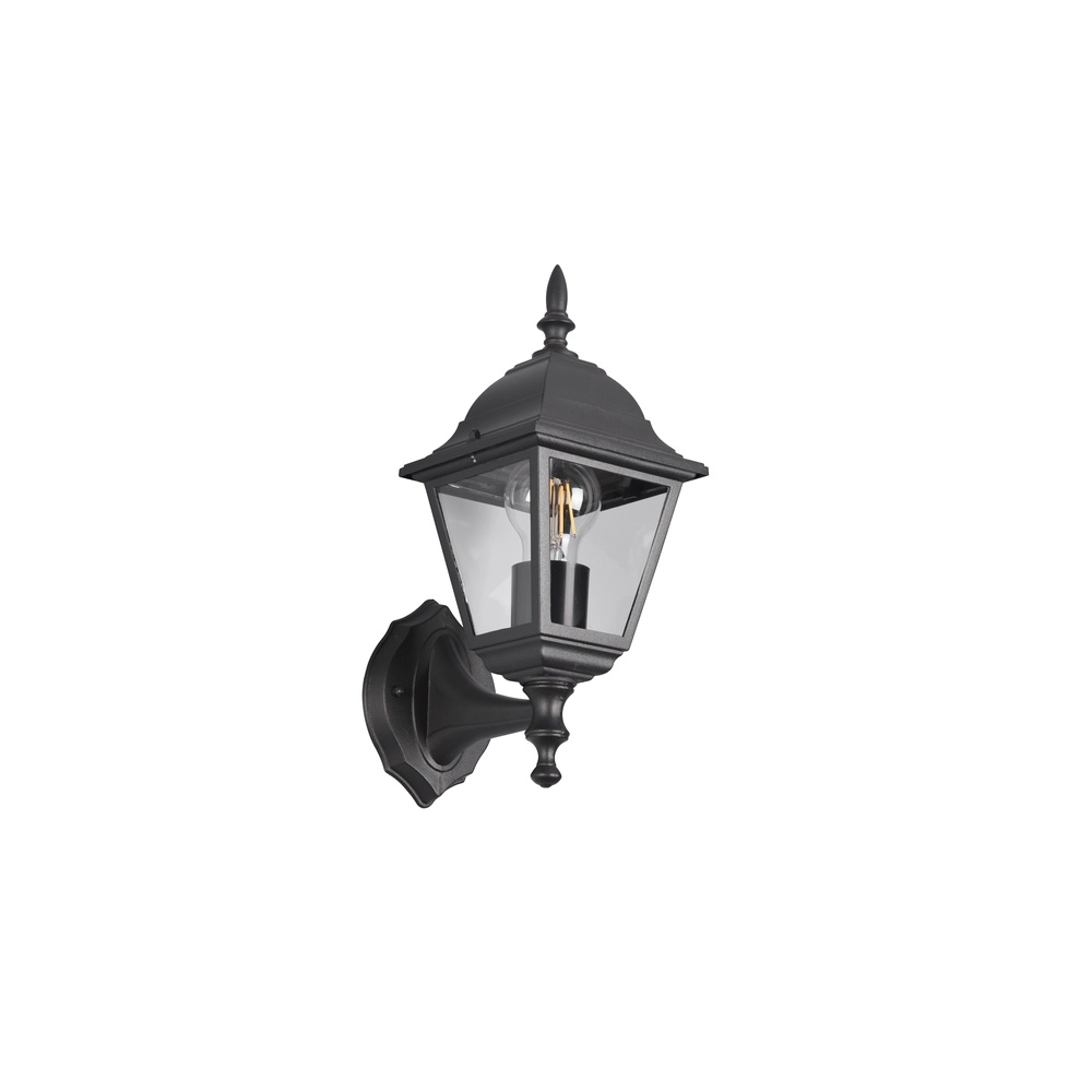 Klassieke wandlamp Livenza zwart Trio 4017807543407
