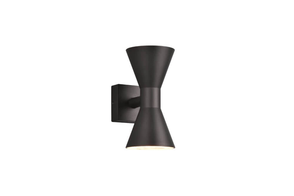Wandlamp Ardas zwart Trio 4017807564044
