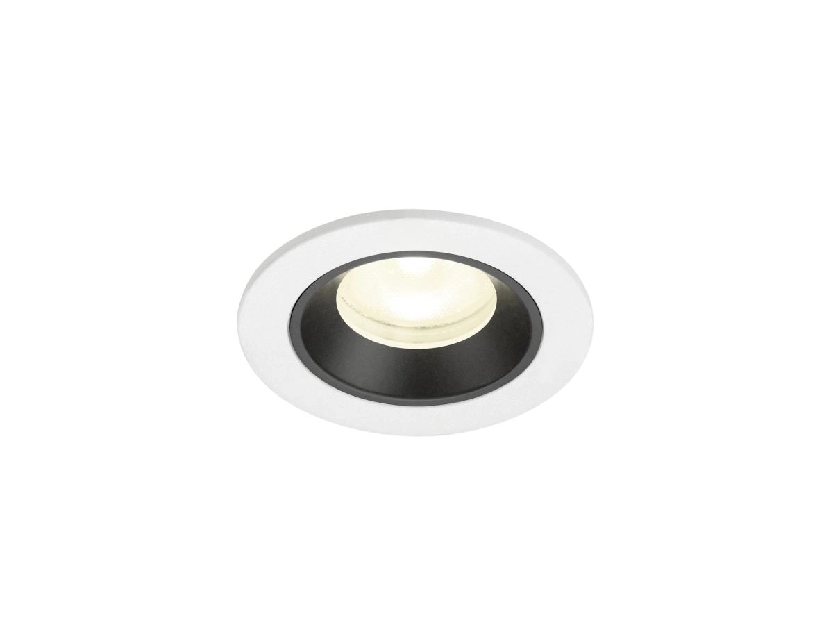 Inbouwspot Numinos XS wit/zwart 4000K - 55gr