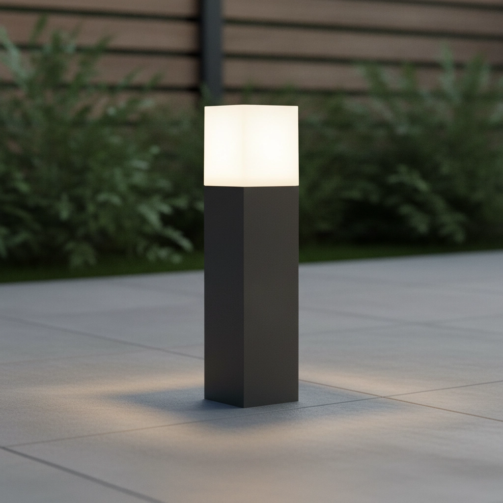 Padverlichting Stick grijs 25cm