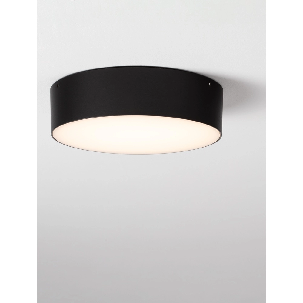 Ronde plafondlamp Judi Ø 21cm antraciet Lyora 5212017453839