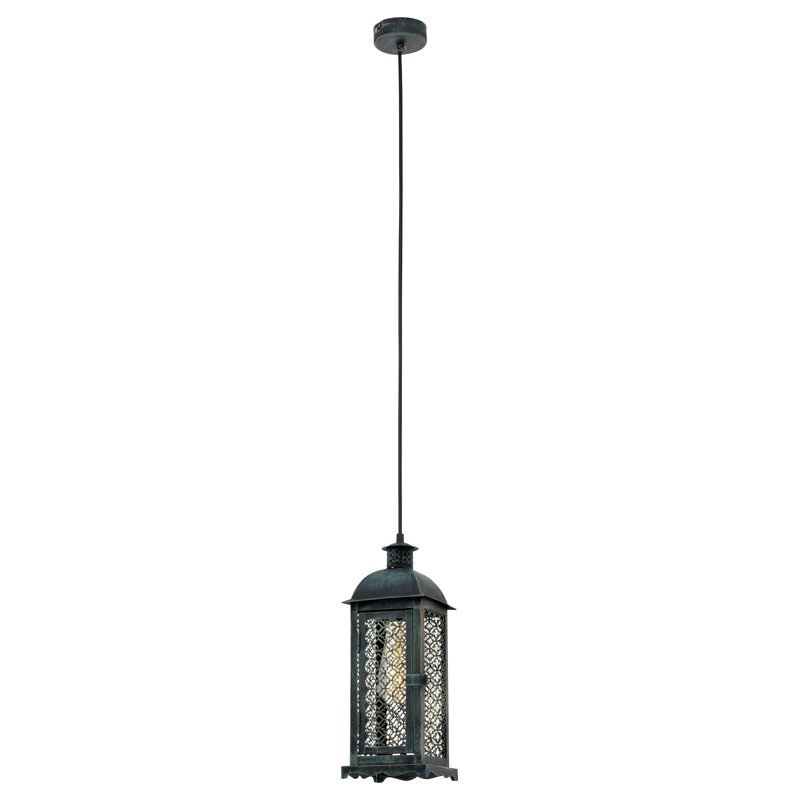 Hanglamp Vintage Square gepatineerd groen Eglo 9002759492151