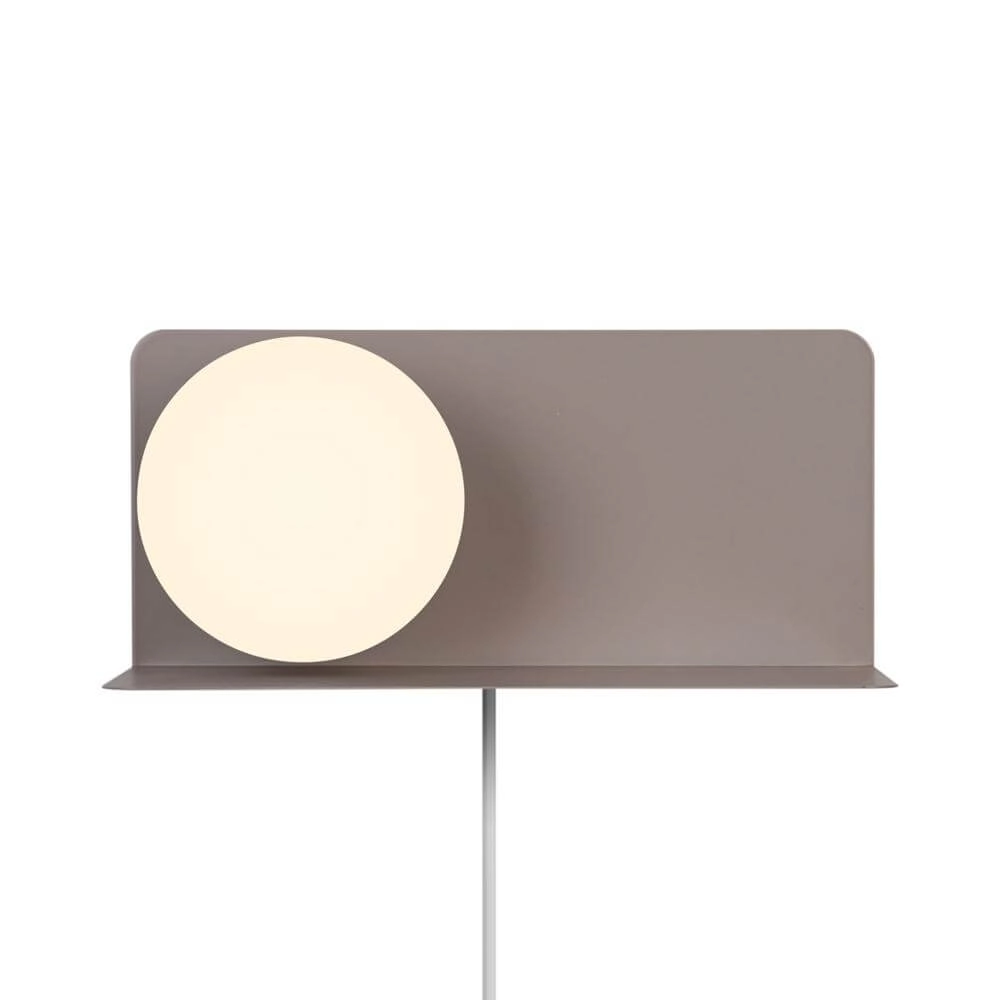 Muurlamp met bol Lilibeth bruin Nordlux 5704924016004