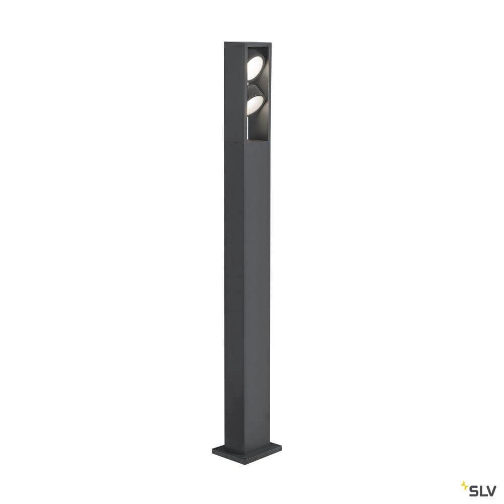 Led pad verlichting Eskina 125cm 2-lichts antraciet