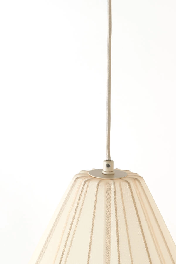 Japandi hanglamp Itela crème Ø 38cm Light & Living 8717807702755