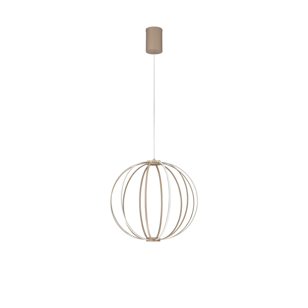 Hanglamp Brea beige Ø 50cm Lyora 5212017494375