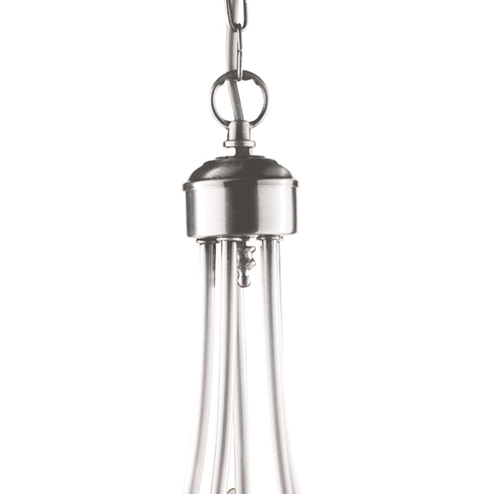 Kroonluchter Maypole 46cm 5-lichts mat zilver Searchlight 5053423021034