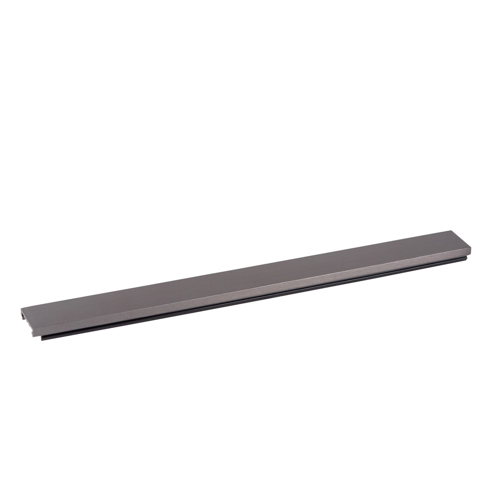 Rail afdekking 1-fase Linial 50cm mat zwart chroom