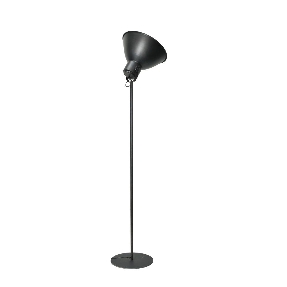 Staanlamp Industria 208 gunmetal