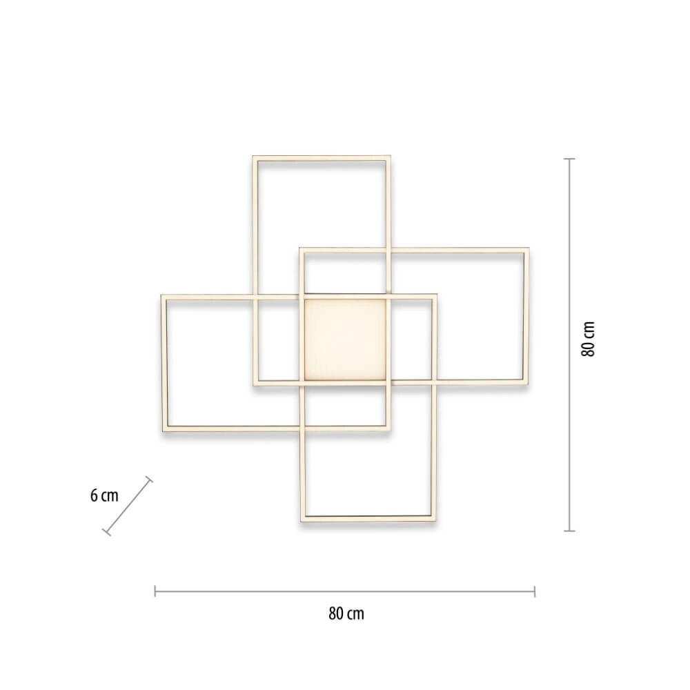 Design plafondlamp Q-Asmin M Paul Neuhaus 4012248366486