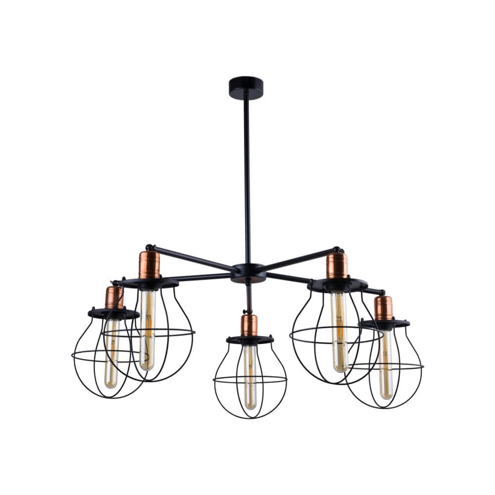 Draad hanglamp Manufacture 5-lichts