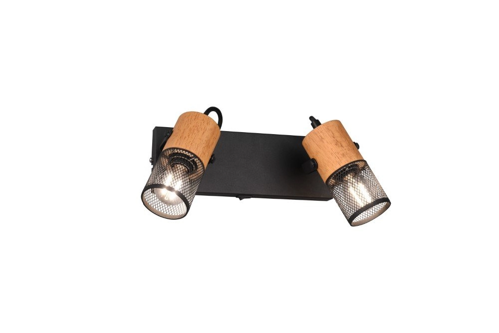 2-lichts wandlamp Tosh