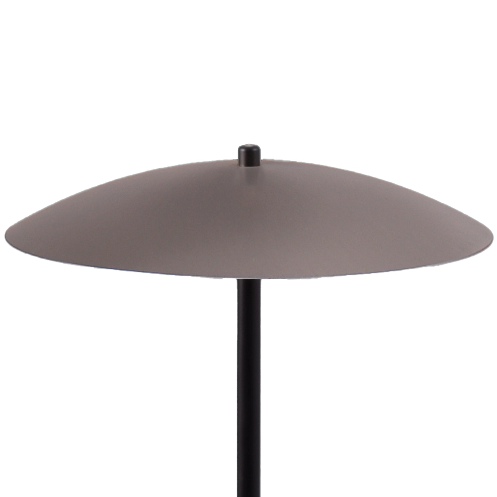 Tafellamp Scala zwart met nikkel Ø 25cm Masterlight 8718121334448