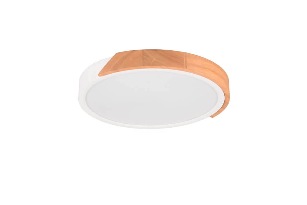 Witte led plafonnière Jano Ø 32cm