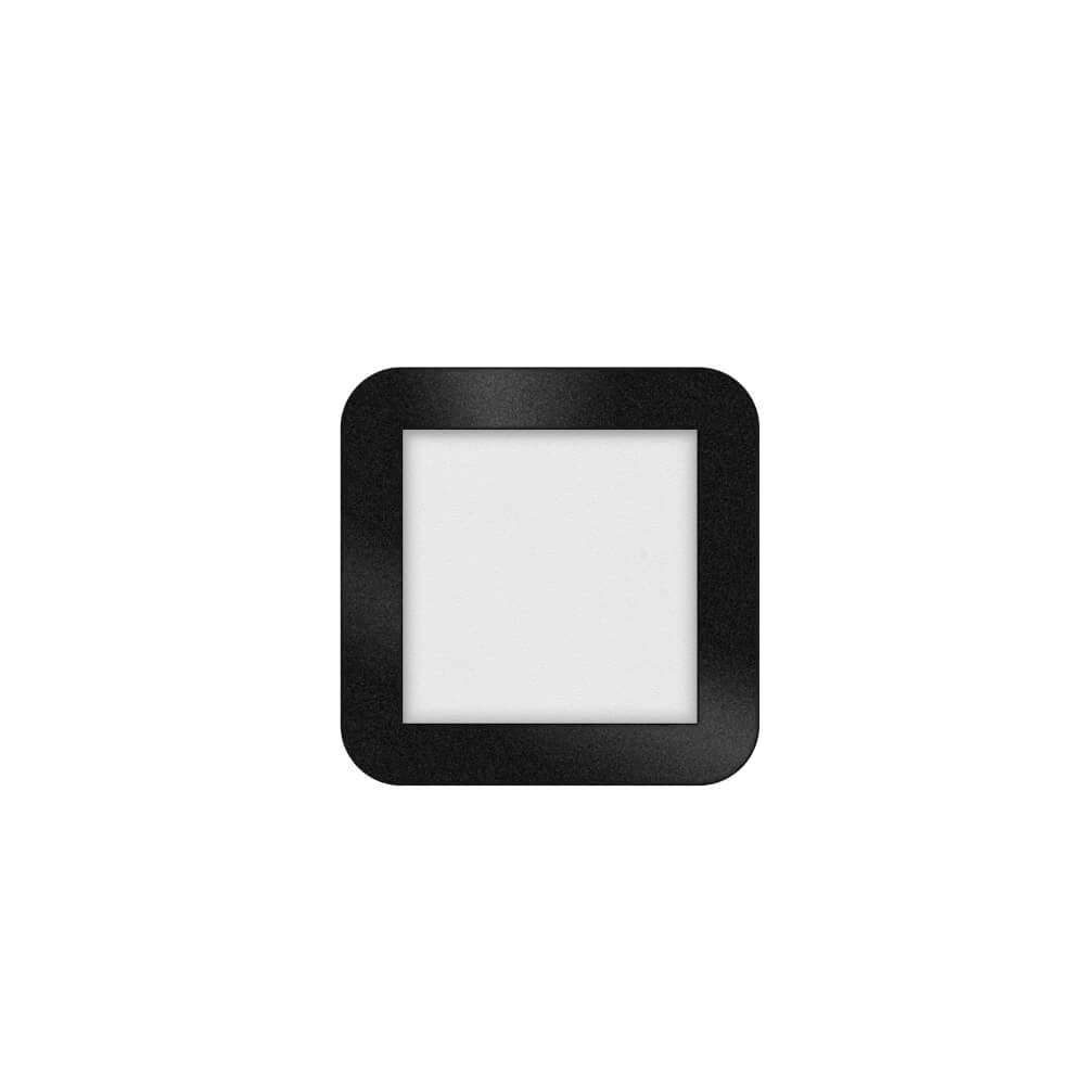Led plafonnière Anne Square 10w - 2700K - 17cm zwart