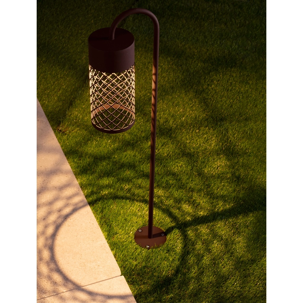 Tuinlamp Motley 70cm roestbruin Lyora 5212017465245