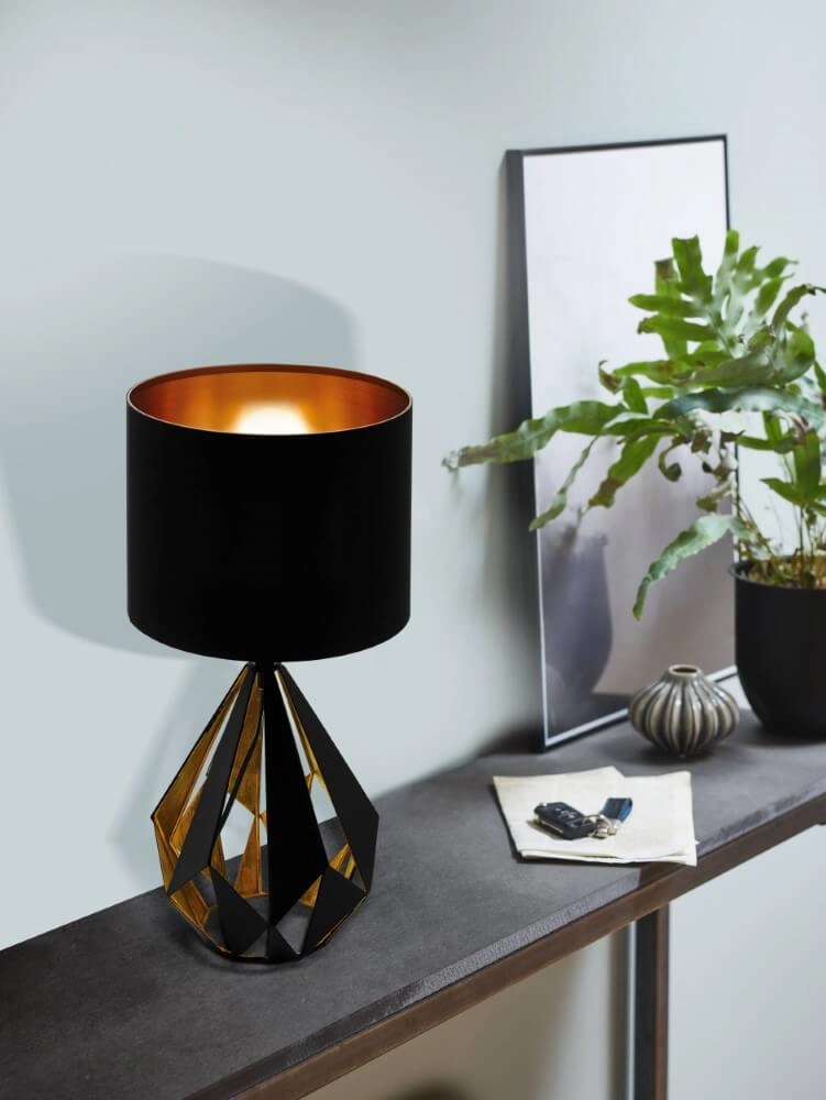 Zwarte schemerlamp Carlton 5 Eglo 9002759430771
