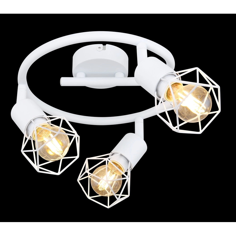 Plafondlamp Xara I 3-lichts wit Globo 9007371400997