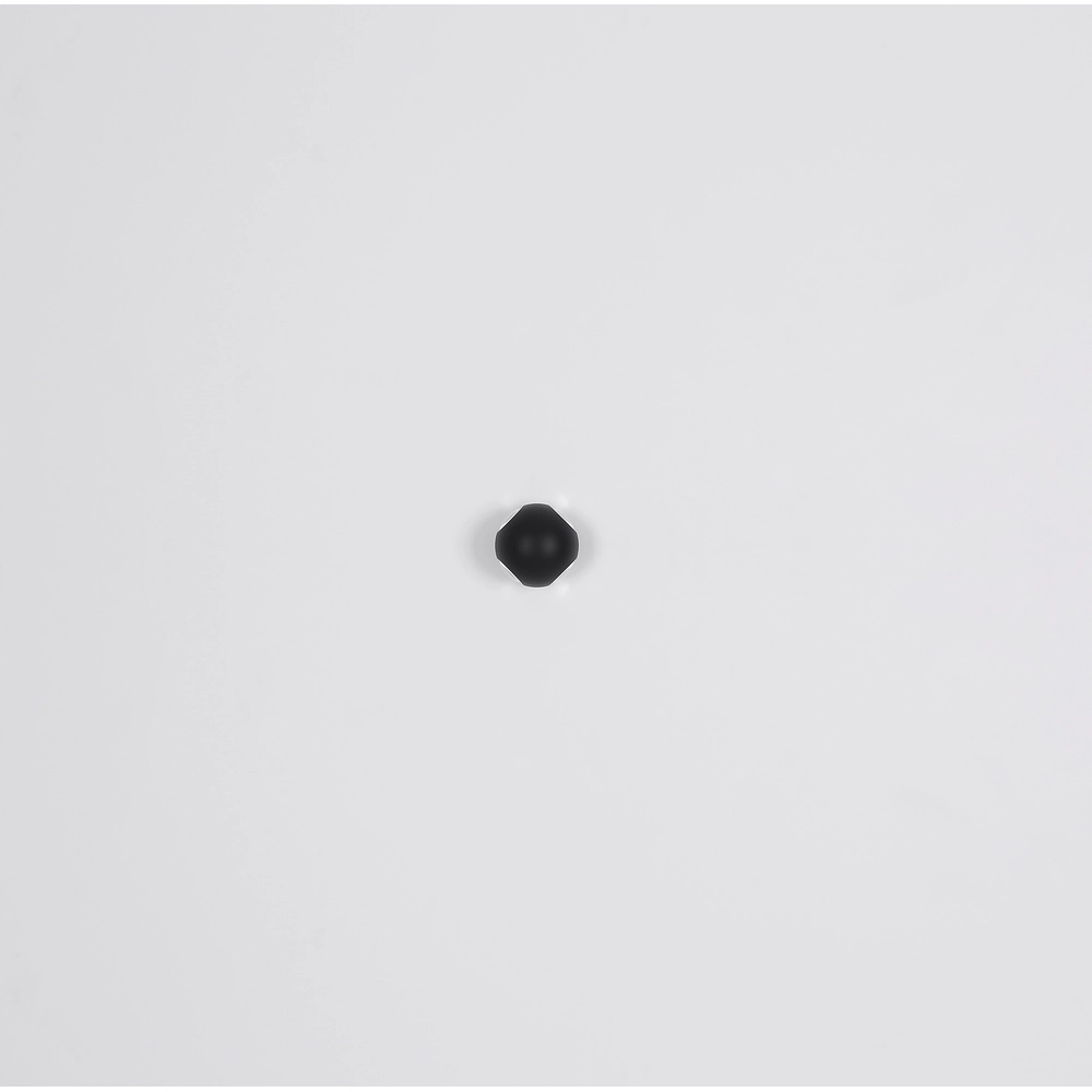 Ronde wandlamp Slice zwart Globo 9007371451036