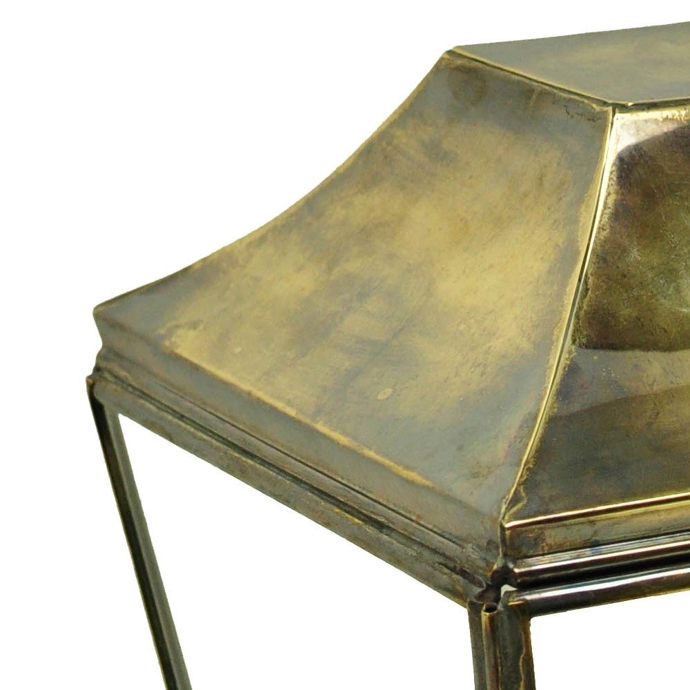 Landelijke buitenlamp Knightbridge 58cm - gepoetst goud (PBUL) Limehouse