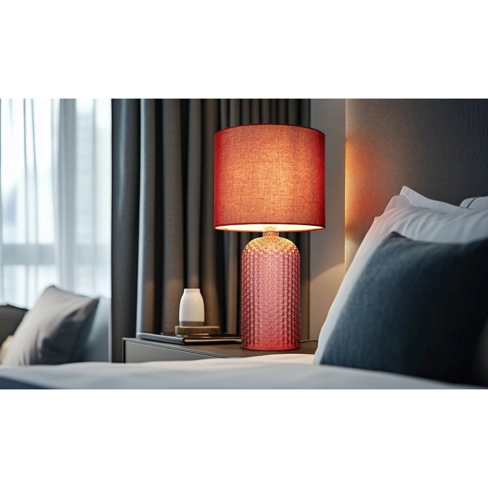 Design schemerlamp Sofia rood Globo 9007371478545