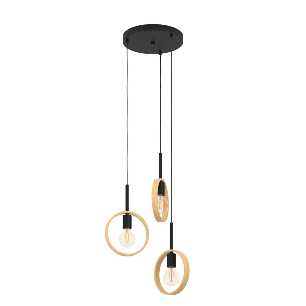Vide hanglamp Ipsden 3-lichts