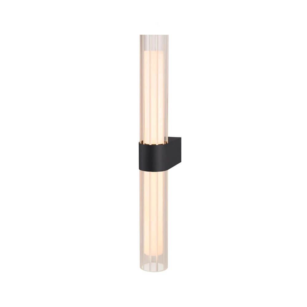 Badkamer wandlamp Lygant Double zwart