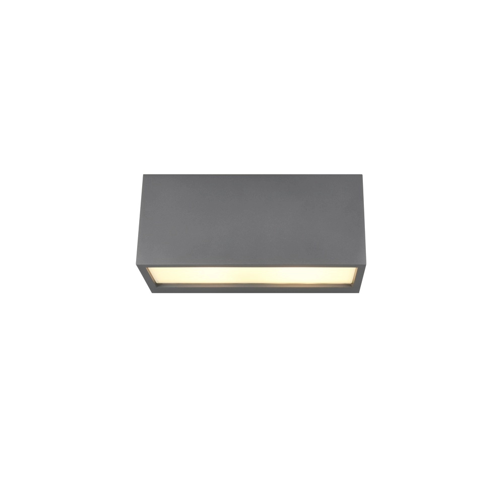 Design wandlamp Mayenne antraciet Trio 4017807603460