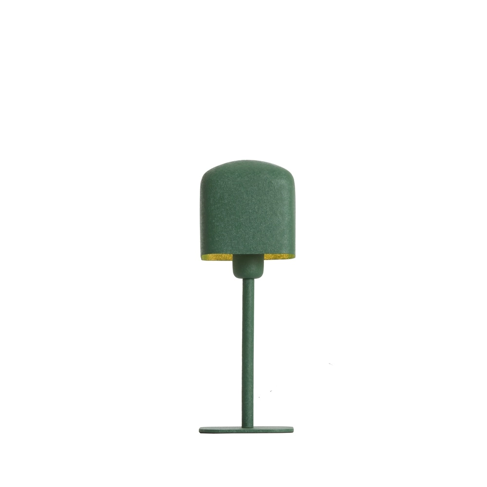 Nachtkastlamp Elenie 13x13cm - mat donker groen Light & Living 8717807818678