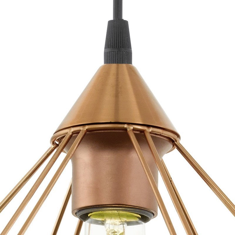 Hanglamp Tarbes 32cm koper Eglo 9002759941949