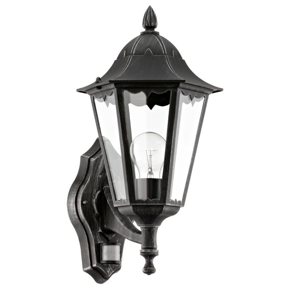 Schriklamp Navedo bewegingssensor zwart