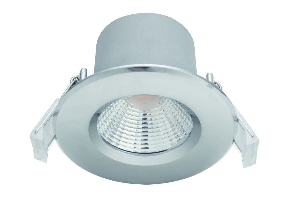 set van 3 inbouwspots Dive 3x6w - 2700K - 8,5cm chroom Philips 8718699789671