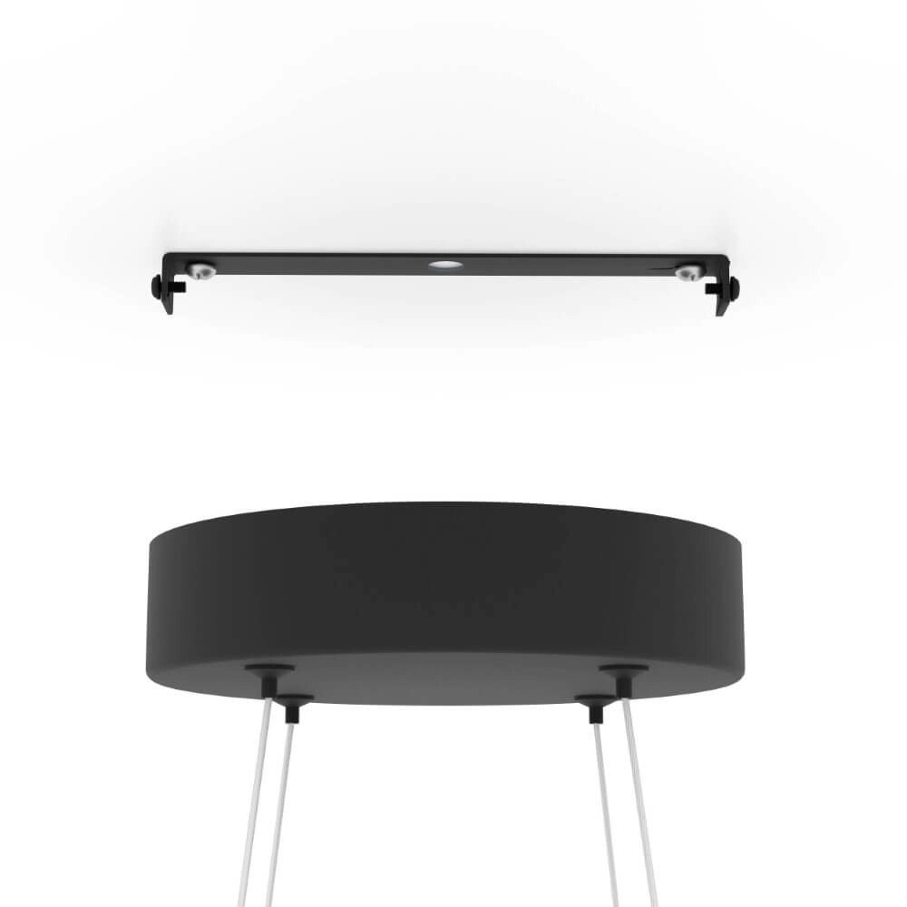 Zwarte led hanglamp Gianella Eglo 9008606275014