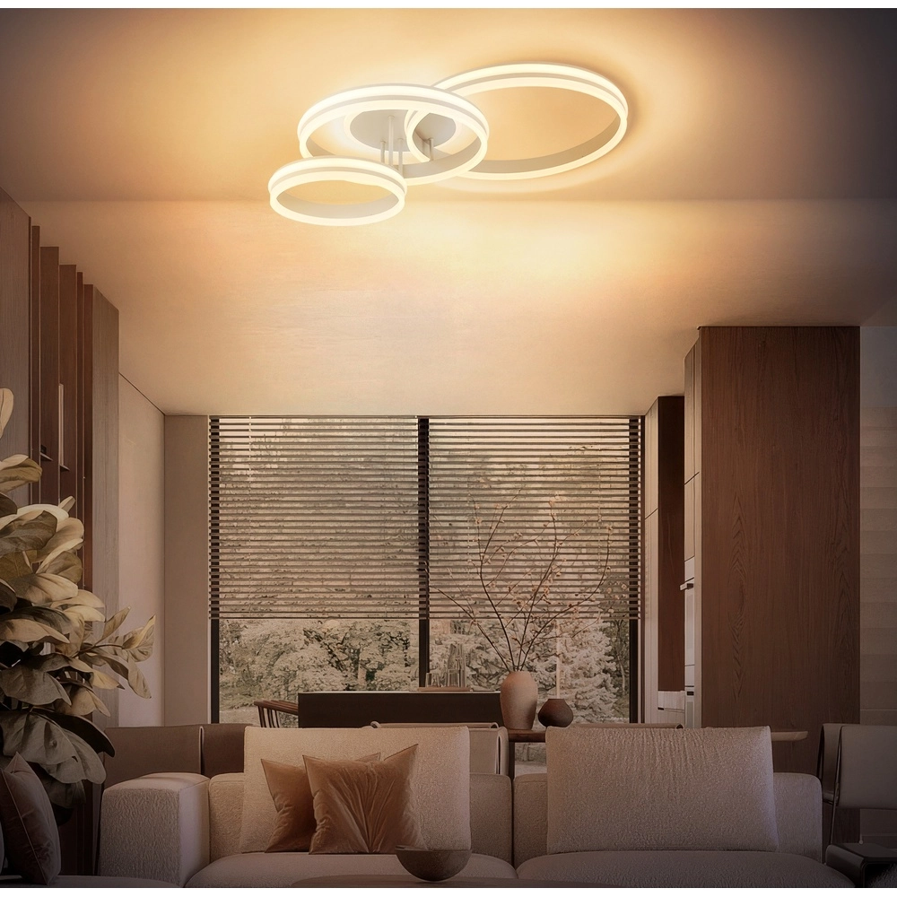Plafondlamp zand bruin Rubio design Globo 9007371593040