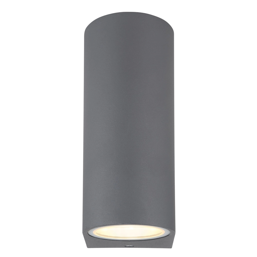 Strakke opbouwspot Veronika up & down antaciet Globo 9007371416066