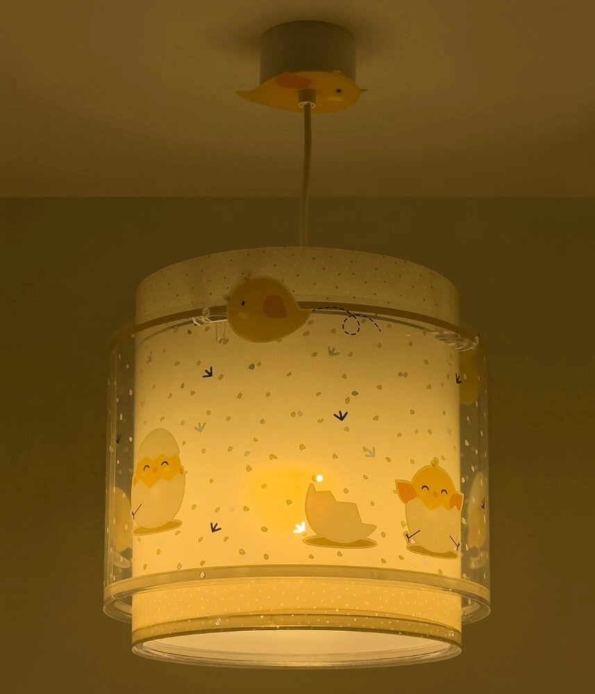 Taupe kinderkamer hanglamp Baby Chicken Dalber 8420406768724