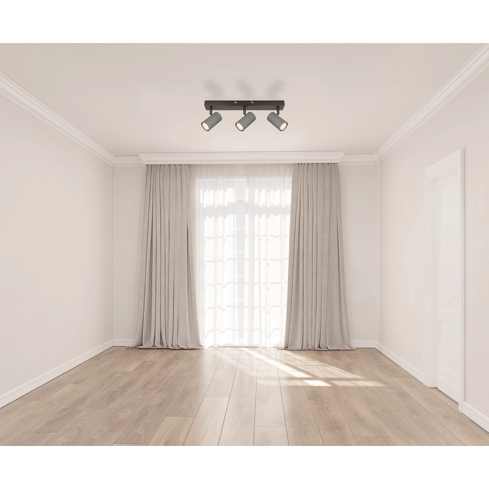 Plafondlamp 3-lichts Robby gunmetal Globo 9007371462551