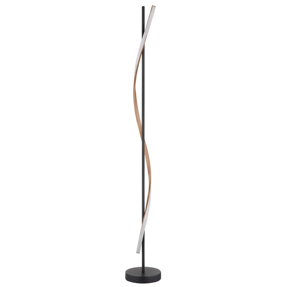 Design vloerlamp Watkins zwart Globo 9007371522750