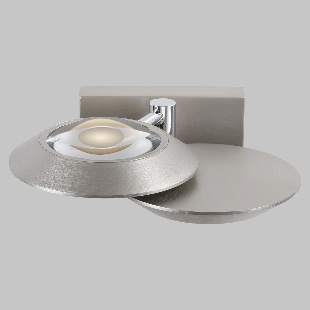 2L led wandlamp Pure Oculis Diamond grey