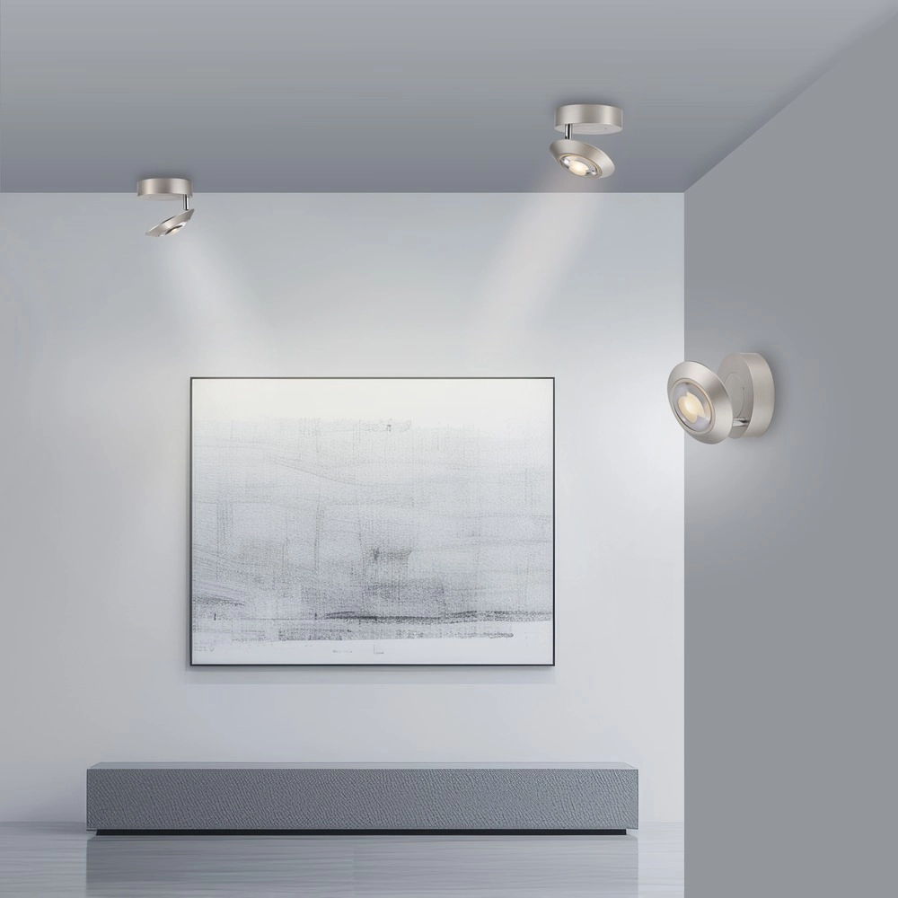 Led plafondspot Pure Oculis Diamond grey Paul Neuhaus 4012248397060