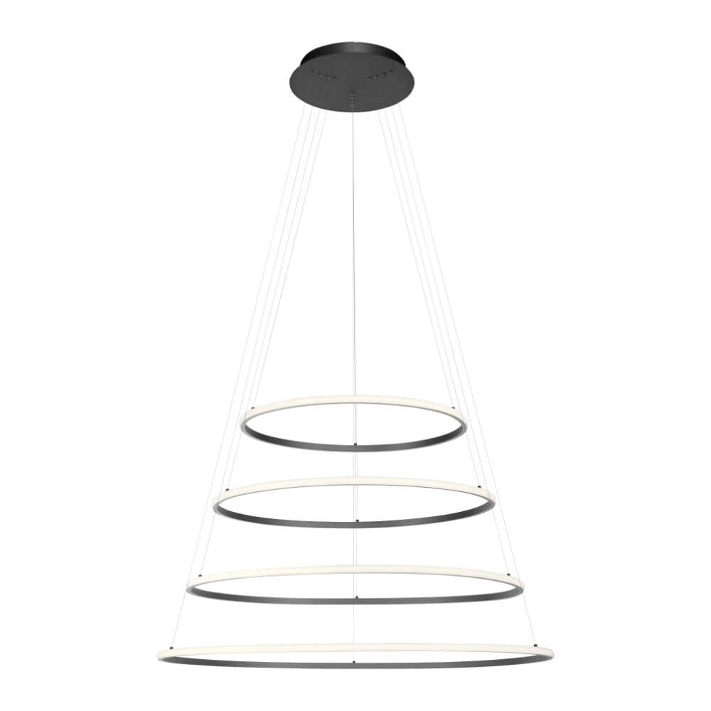 Moderne hanglamp Tessara antraciet