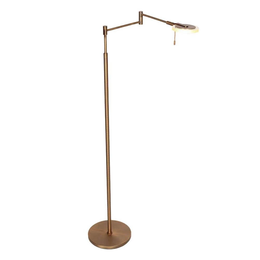 Leeslamp Turound design brons