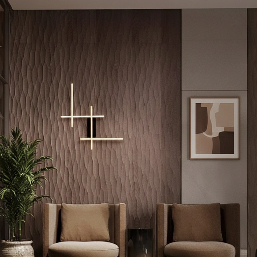 Wandlamp Apecho goud