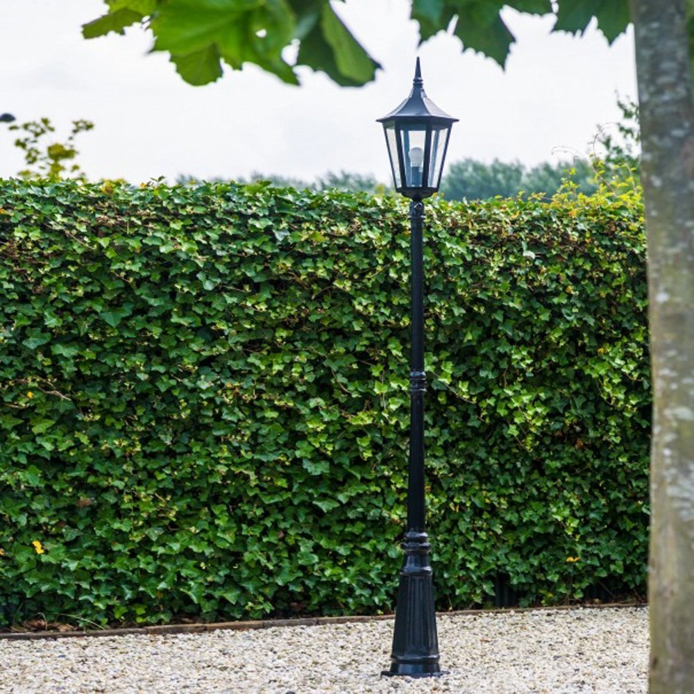 Nostalgische tuinlamp Zeist zwart KS verlichting 8714732755047