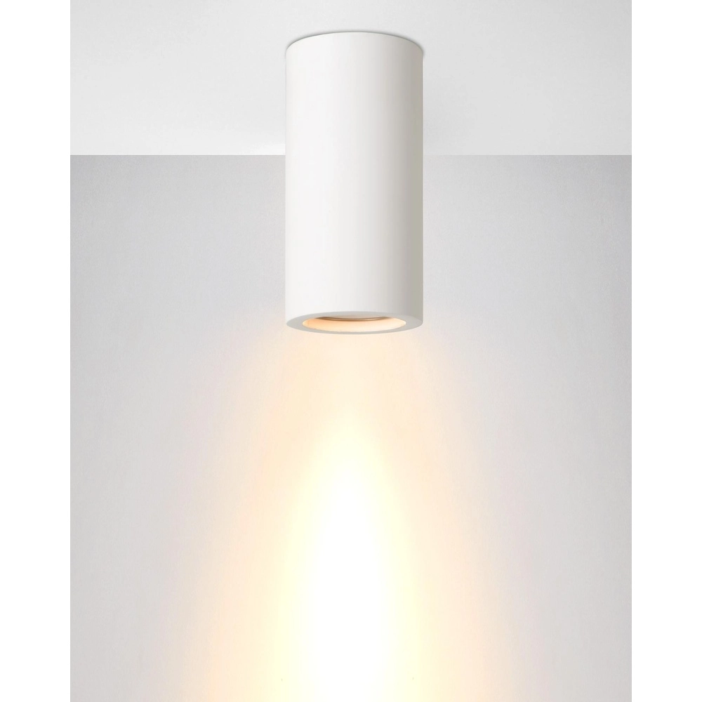 Plafondspot Gipsy 14cm wit Lucide 5411212351449