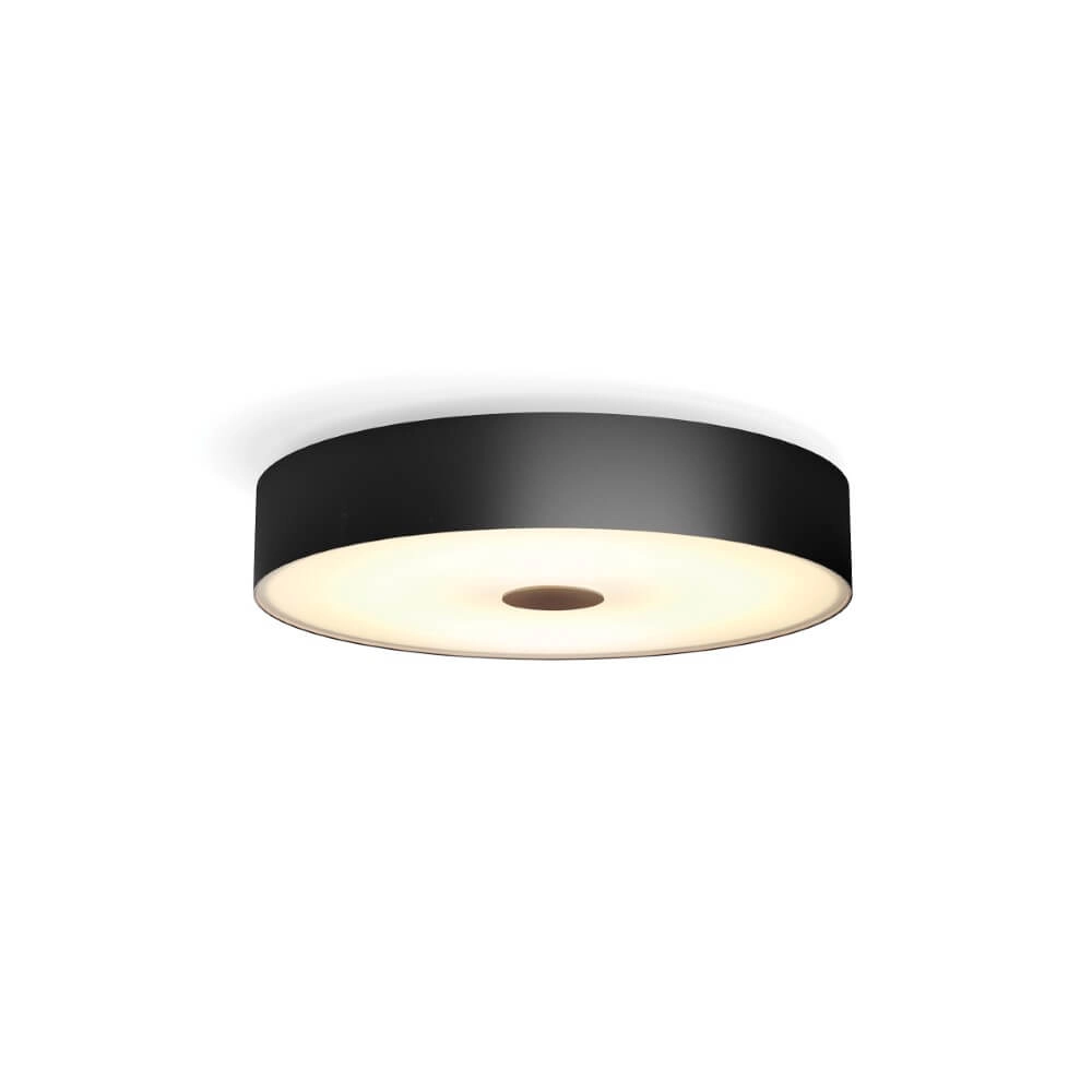 Plafondlamp Hue Fair - White Ambiance Ø 44,4cm zwart Philips 8719514341258