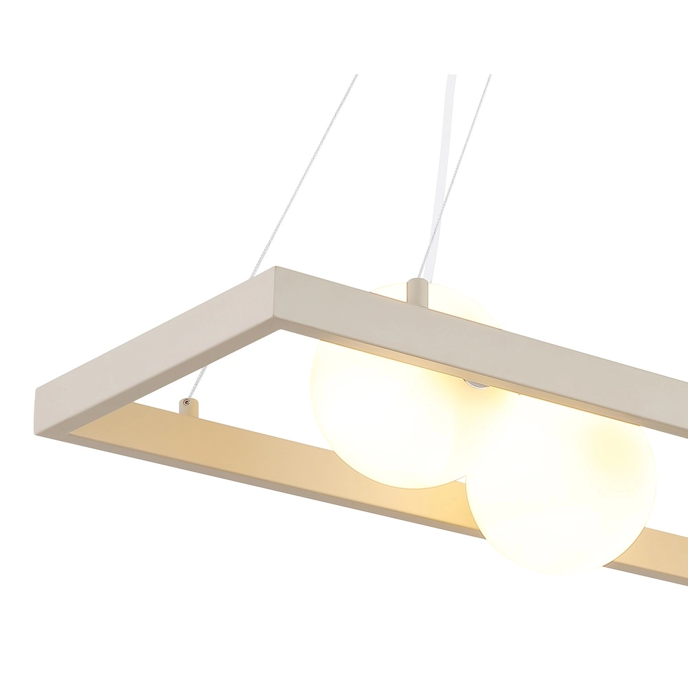 Design hanglamp Nanda zand bruin Globo 9007371576036