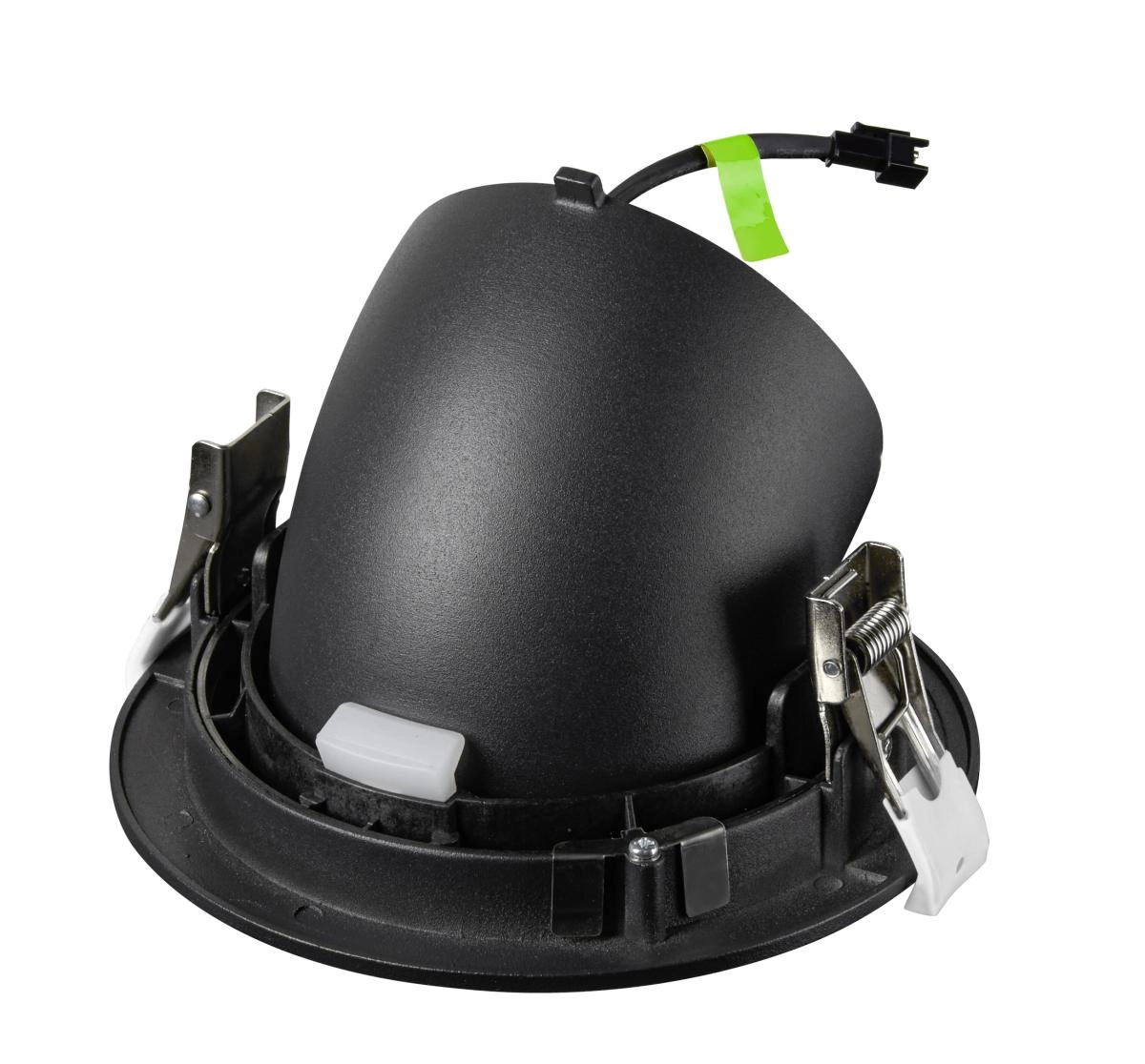 Inbouwspot Numinos Gimble L zwart/chroom 2700K - 40gr SLV 4024163310468