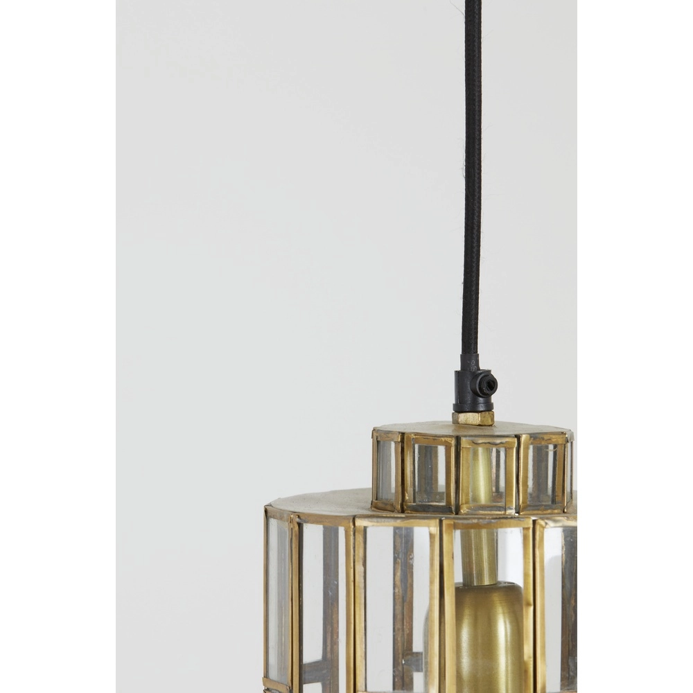 Antieke hanglamp SÃ¸strene Ø 15cm - glas Light & Living 8717807262204