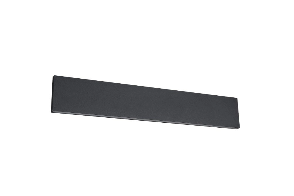 muur licht Concha 47cm antraciet